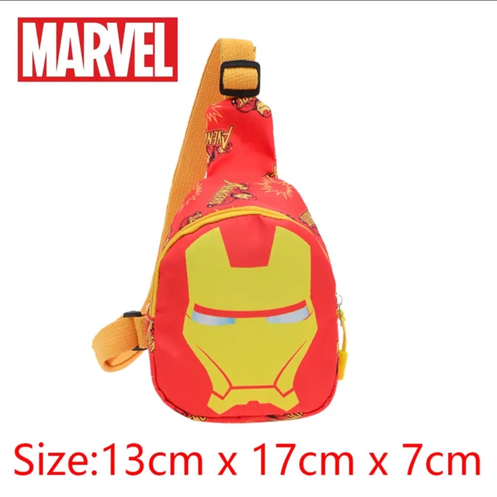 Marvel iron man sling bag for kids